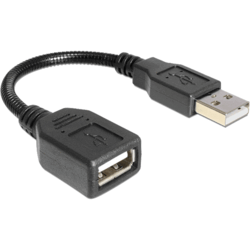 Câble extension USB 2.0 A Mâle / Femelle 16cm