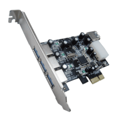 Carte USB 3.0 PCI Express 3+1 ports
