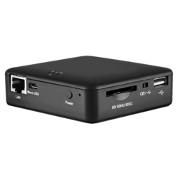 Lecteur de carte SD USB/Ethernet/Wifi UPnP