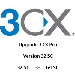 3CX Phone System Pro de 32SC à 64SC