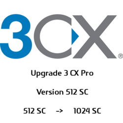 3CX Phone System Pro de 512SC à 1024SC