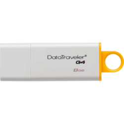 Clé USB 3.0 Kingston DataTraveler i G4 8Go Jaune