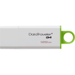 Clé USB 3.0 Kingston DataTraveler i G4 128 Go Vert