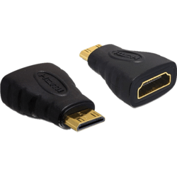 Adaptateur Mini HDMI C mâle vers HDMI A femelle