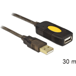 Prolongateur USB 2.0 actif A Mâle / Femelle 30m