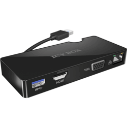 Dockstation notebook USB 3.0 VGA HDMI Giga Lan