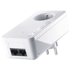 Adaptateur CPL M/F 550Mbits 2 ports ethernet