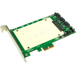 Contrôleur Sata 6G PCIe 3 ports + empl. 2"1/2