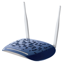 Modem routeur ADSL2/2+ 4 Lan Wifi n 300Mbits