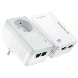 Kit CPL Wifi 500Mbits 1 adapt. Wifi 300n + 2RJ45