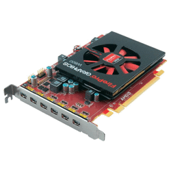 Carte vidéo PCI Express FirePro W600 2Go 6 sorties