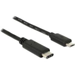 Câble USB Type C 2.0 Mâle / Micro B Mâle 1m