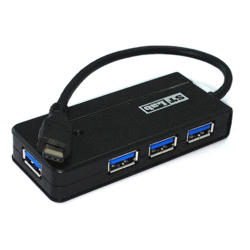 Hub pocket USB 3.0 4 ports entrée type C