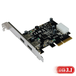Contrôleur PCI Express USB 3.1 2x A