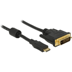 Câble vidéo HDMI mini-C / DVI 24+1 Mâle 2m