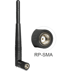 Antenne omni. 2.4/5Ghz 3dBi RP-SMA 360°