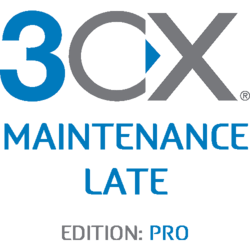Late maintenance 3CX PSPro 16SC 1 an