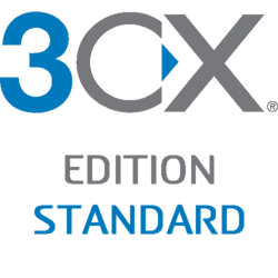 3CX Standard 256 appels maintenance 1 an incl.