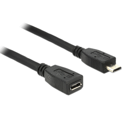 Prolongateur USB 2.0 micro-B mâle/femelle 0.5m