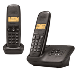 Téléphone DECT Gigaset A150A Duo noir