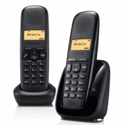 Téléphone DECT Gigaset A150 Duo noir