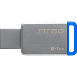 Clé USB 3.1/3.0/2.0 Kingston DataTraveler 50 64Go