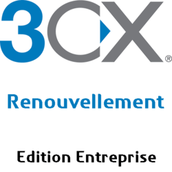Renouvellement 3CX 4 Enterprise annuelle 1 an