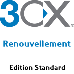 Renouvellement 3CX 64 Standard annuelle 1 an