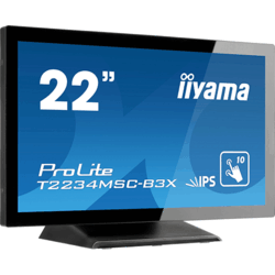 Moniteur tactile PCAP IPS 21,5" Full HD VGA DVI HP