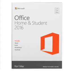 Microsoft® Office Mac Home and Student 2016 ESD