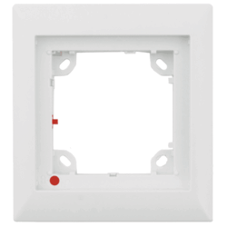 Cadre platine 1 module pour T24/T25 blanc