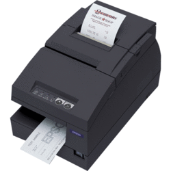 Imprimante tickets de caisse TMH6000 V USB noire