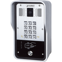 Portier Vidéo SIP PoE + RFID + Door lock IP65 IK10