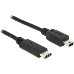 Câble USB Type C 2.0 Mâle / Mini B Mâle 2m