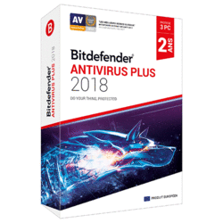 Bitdefender Antivirus Plus 2018 2 ans 3 PC