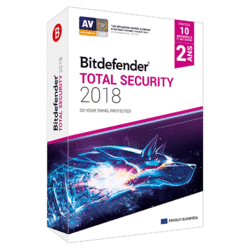 Bitdefender Total Security 2018 2 ans 10 PC