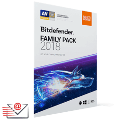 Bitdefender Family Pack 2018 3 ans ap. illimités