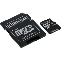 Carte Micro SDHC industrielle UHS 16GB -40/+85°C
