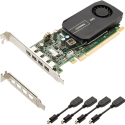 Carte vidéo PCI Express NVS510 4 sorties dp