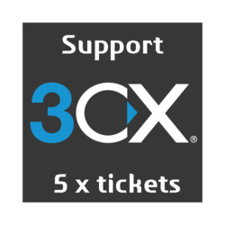 3CX Phone System 5 tickets support