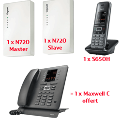 Bundle N720 + N720M + S650H + Maxell C offert