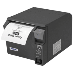 Imprimante tickets de caisse TMT70II USB noire