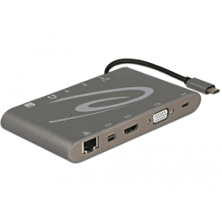 Dockstation USB 3.1 Type C 4K -> 9S + Card reader