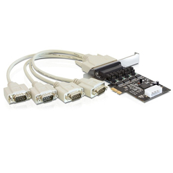 Carte série PCI Express 4 ports RS232 Alim. POS