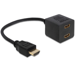 Adaptateur doubleur HDMI Mâle / 2 HDMI Femelle