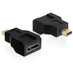 Adaptateur mini HDMI Femelle vers Micro HDMI Mâle