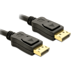 Câble multimédia DisplayPort Mâle / Mâle 1m
