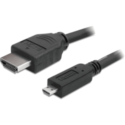 Câble vidéo Micro HDMI / HDMI High Speed 1m
