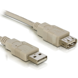 Câble Prolongateur USB 2.0 A Mâle / A Femelle 1.8m