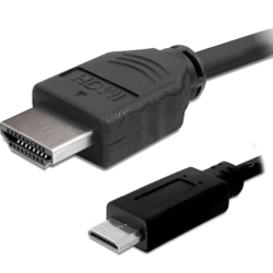 Câble vidéo HDMI vers Mini HDMI C longueur 3m